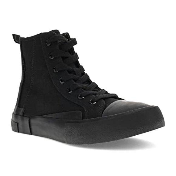 Levi's Womens Elite Hightop Sneaker Shoe, Black, 7 M - Picture 1 of 1